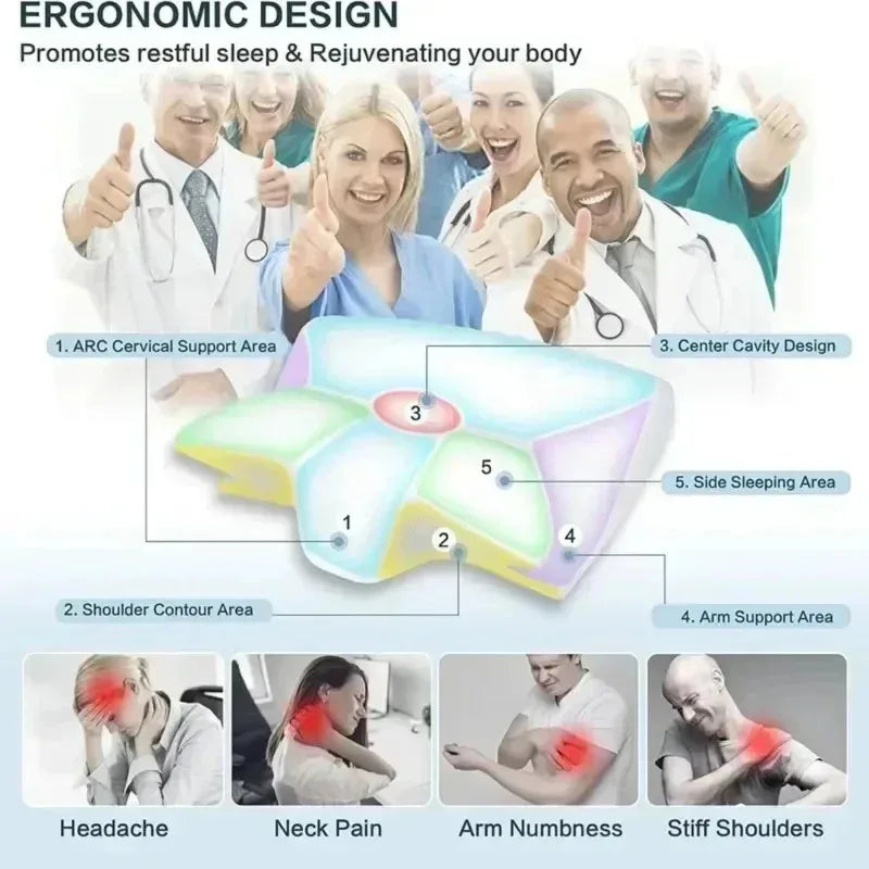 Sevoni Orthopedic Neck Support Pillow